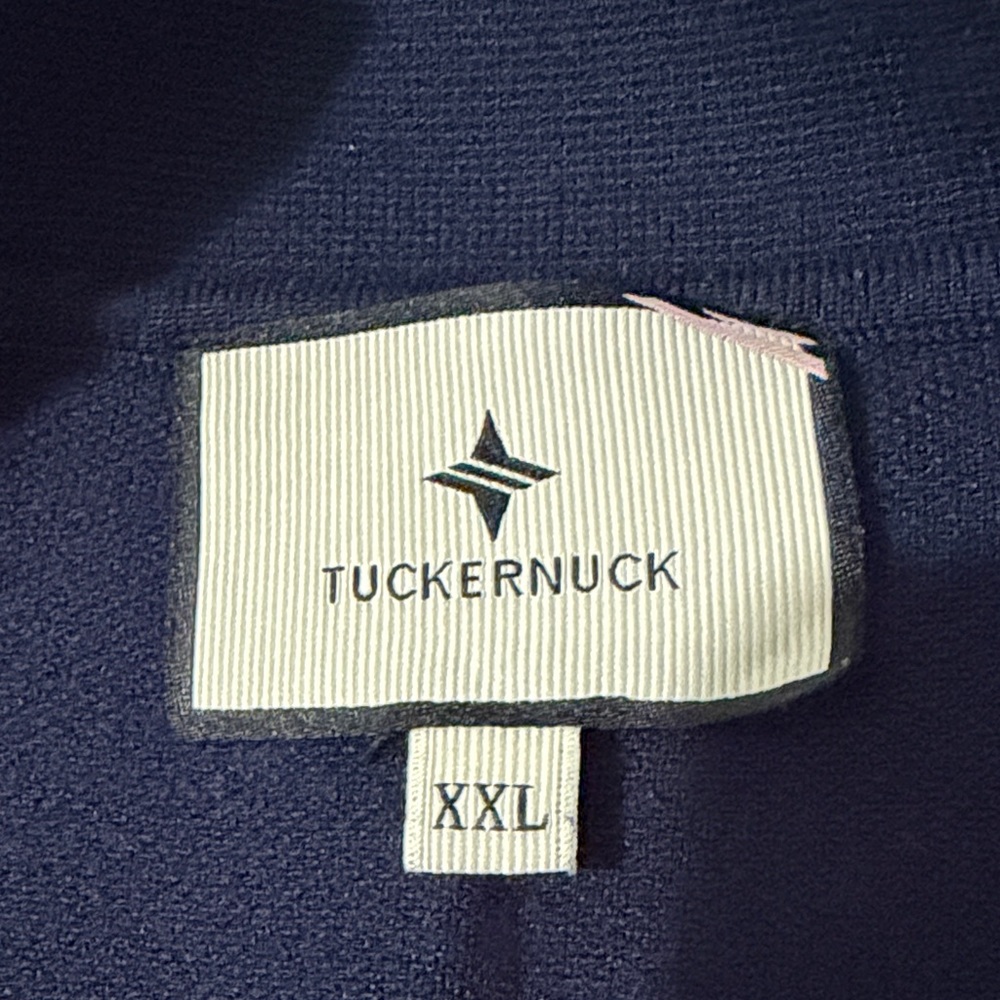 Tuckernuck Navy and White Striped Knit Liv Cardigan Size XXL - Picture 6 of 10